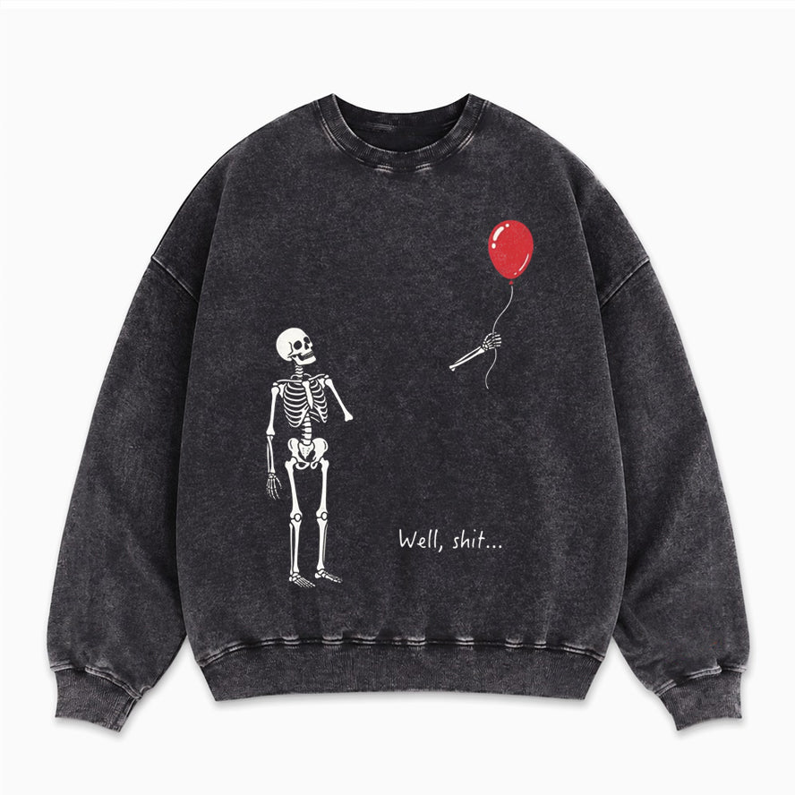 Skeleton Lost Balloon Sweatshirt