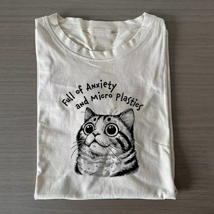 Full of Anxiety and Microplastics T-shirt