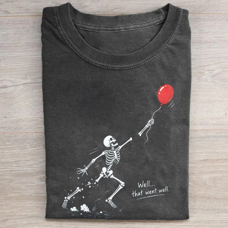 Skeleton Lost Balloon T-shirt