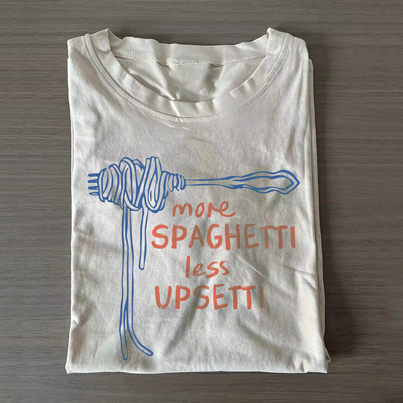 Funny Food Spaghetti T-shirt