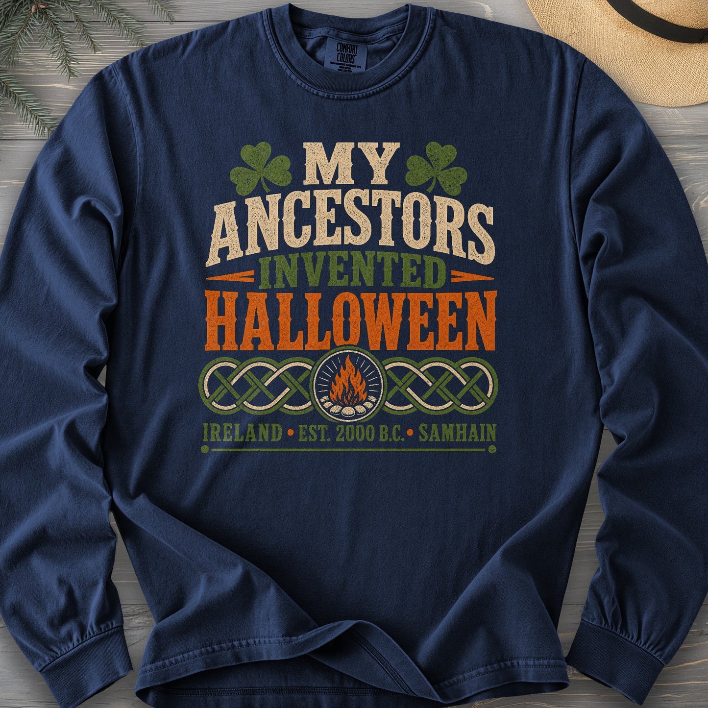 Irish Ancestors Halloween Long Sleeve Shirt