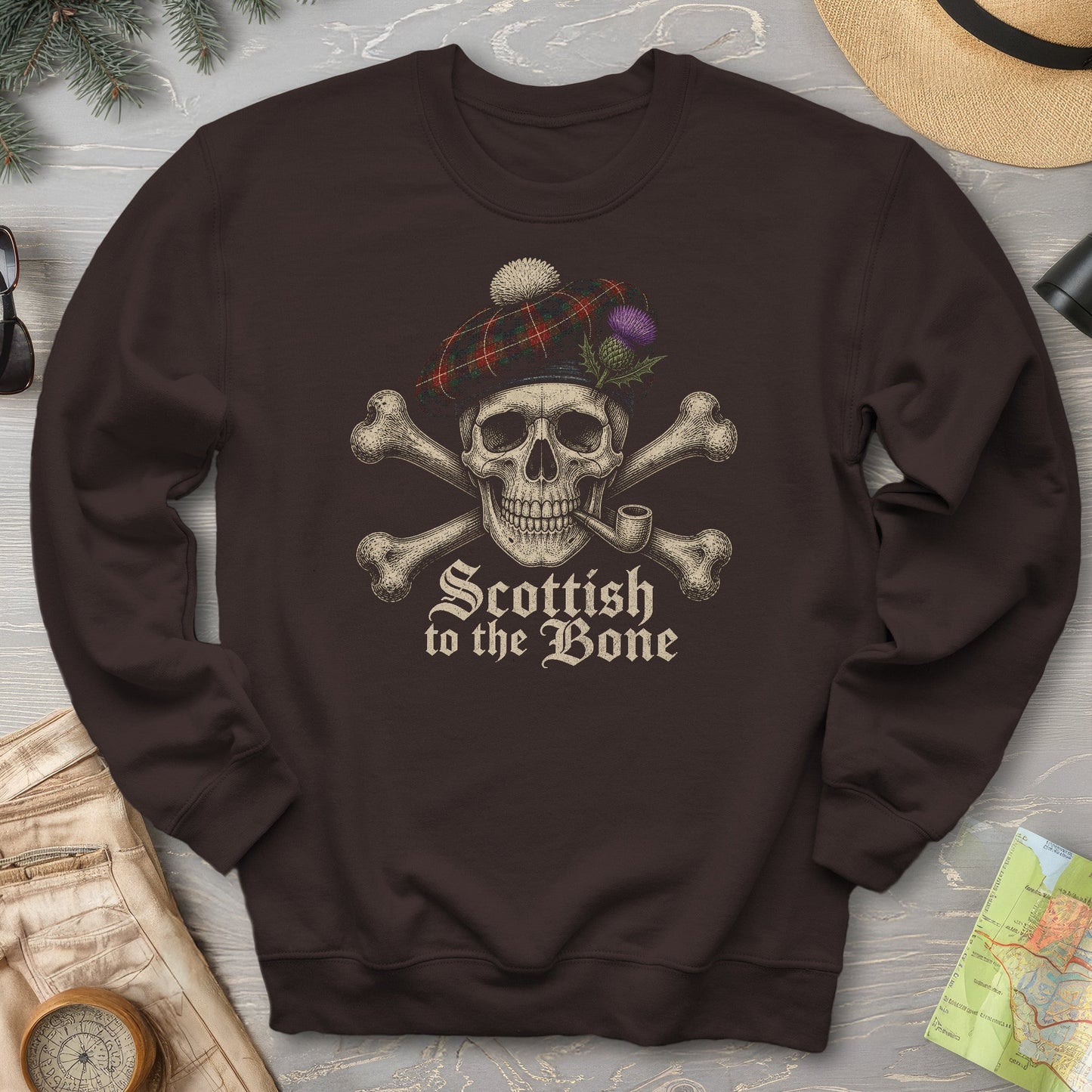 Scottish Crossbones Sweatshirt