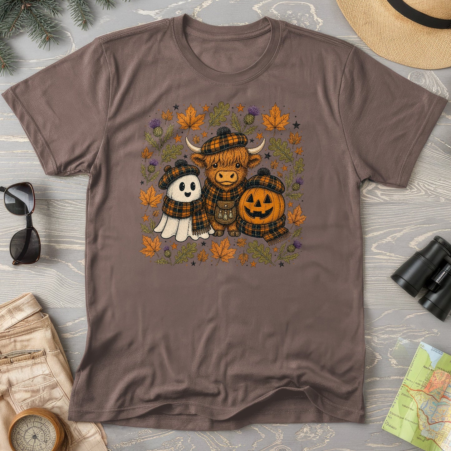 Autumn Plaid Trio T-Shirt
