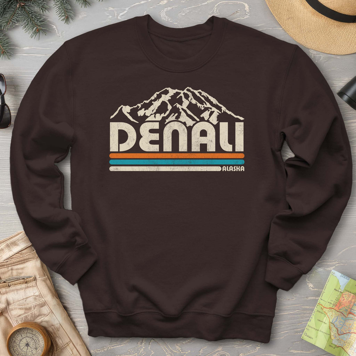 Denali Retro Stripe Sweatshirt