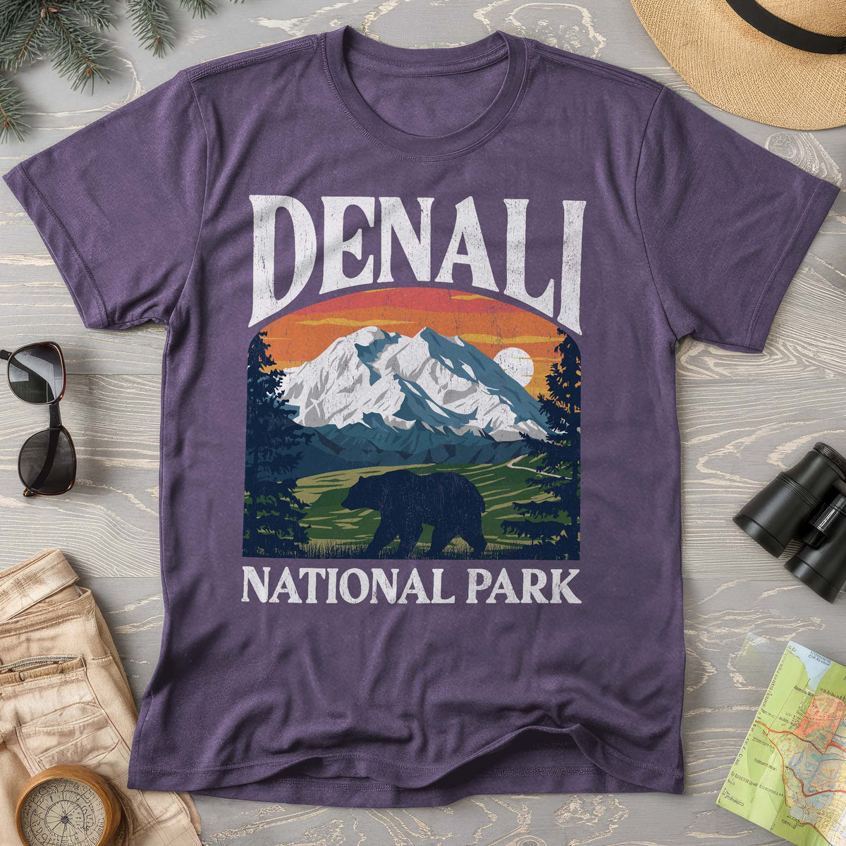 Denali National Park "Big and Bold" T-Shirt