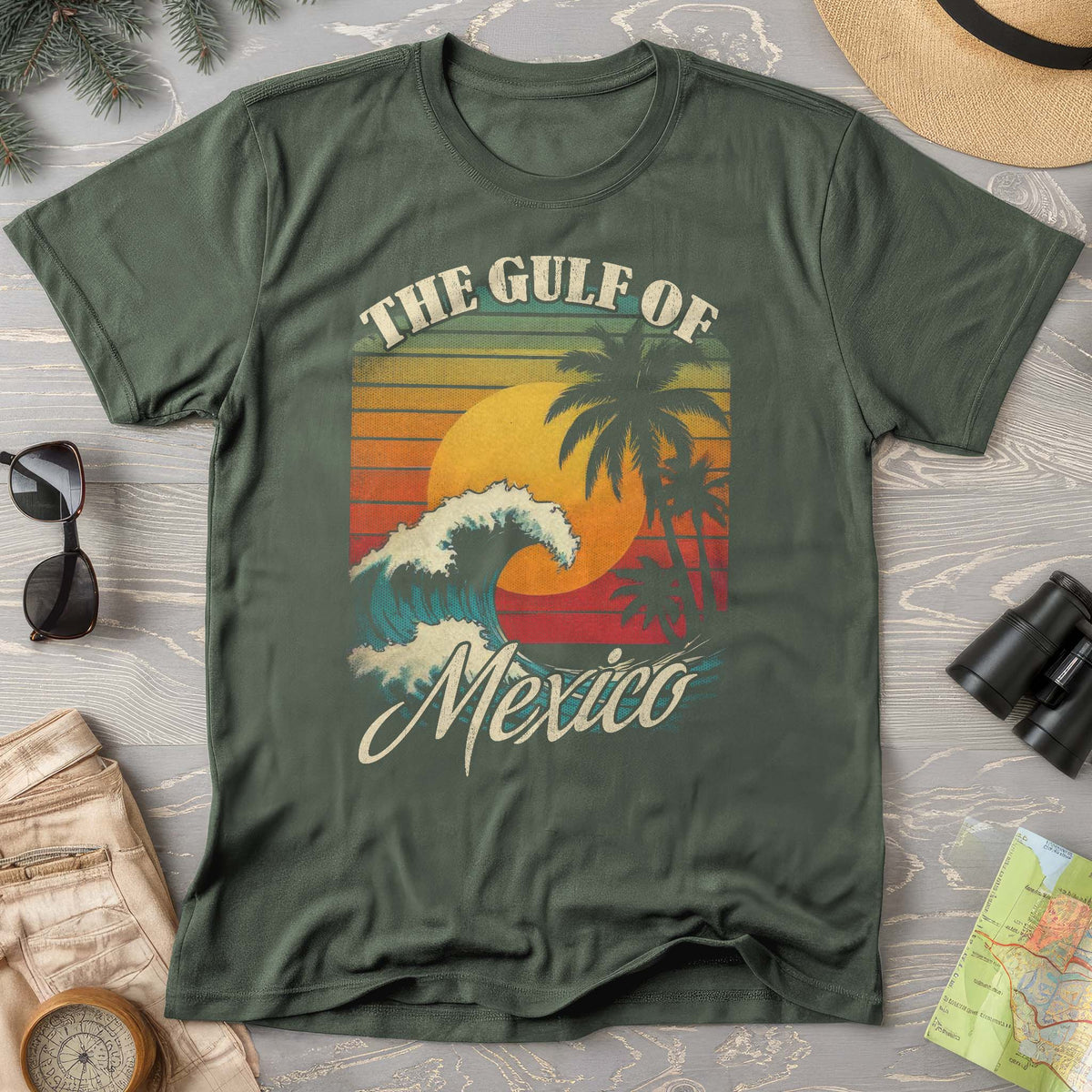 Gulf of Mexico "Retro Wave" T-Shirt