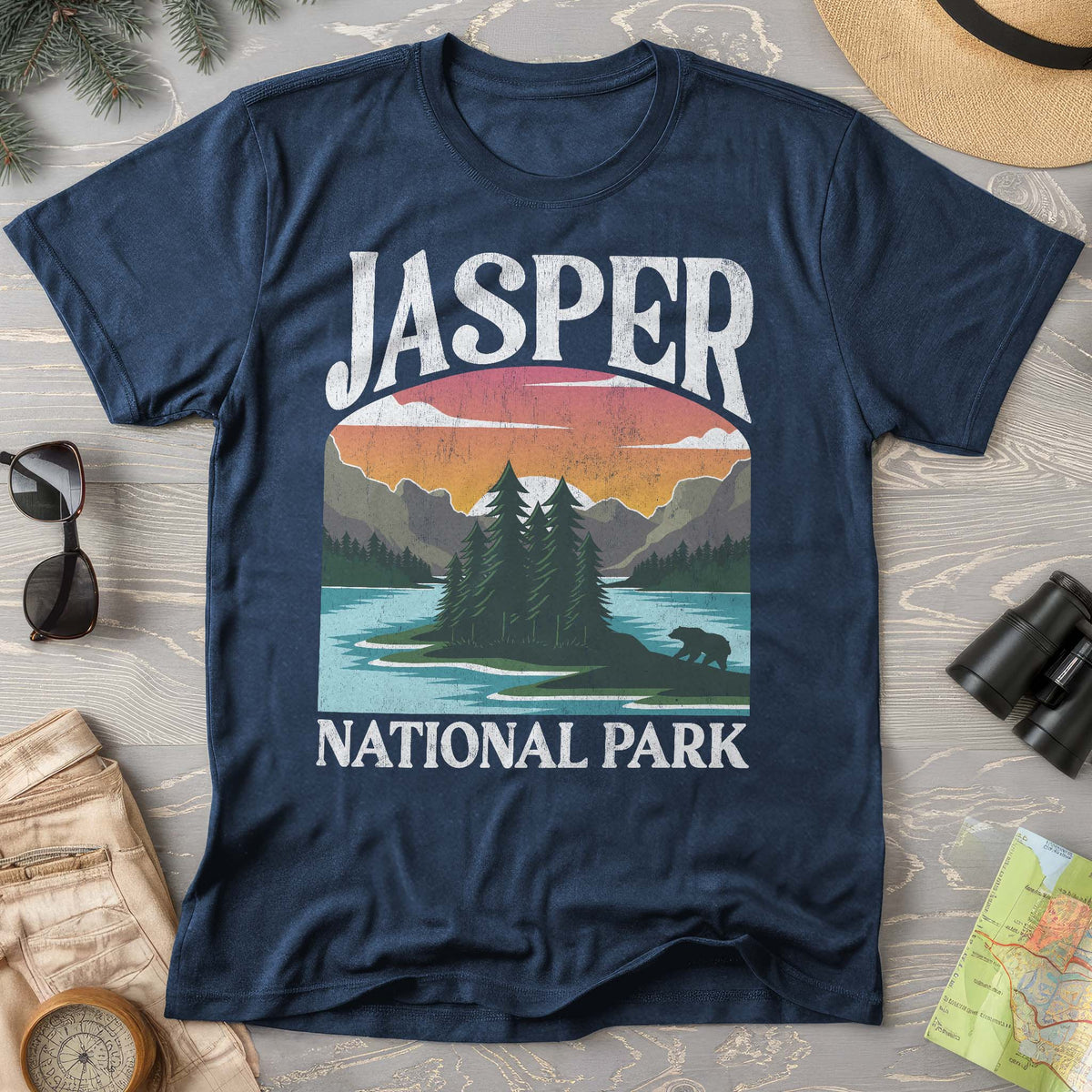 Jasper National Park "Big and Bold" T-Shirt