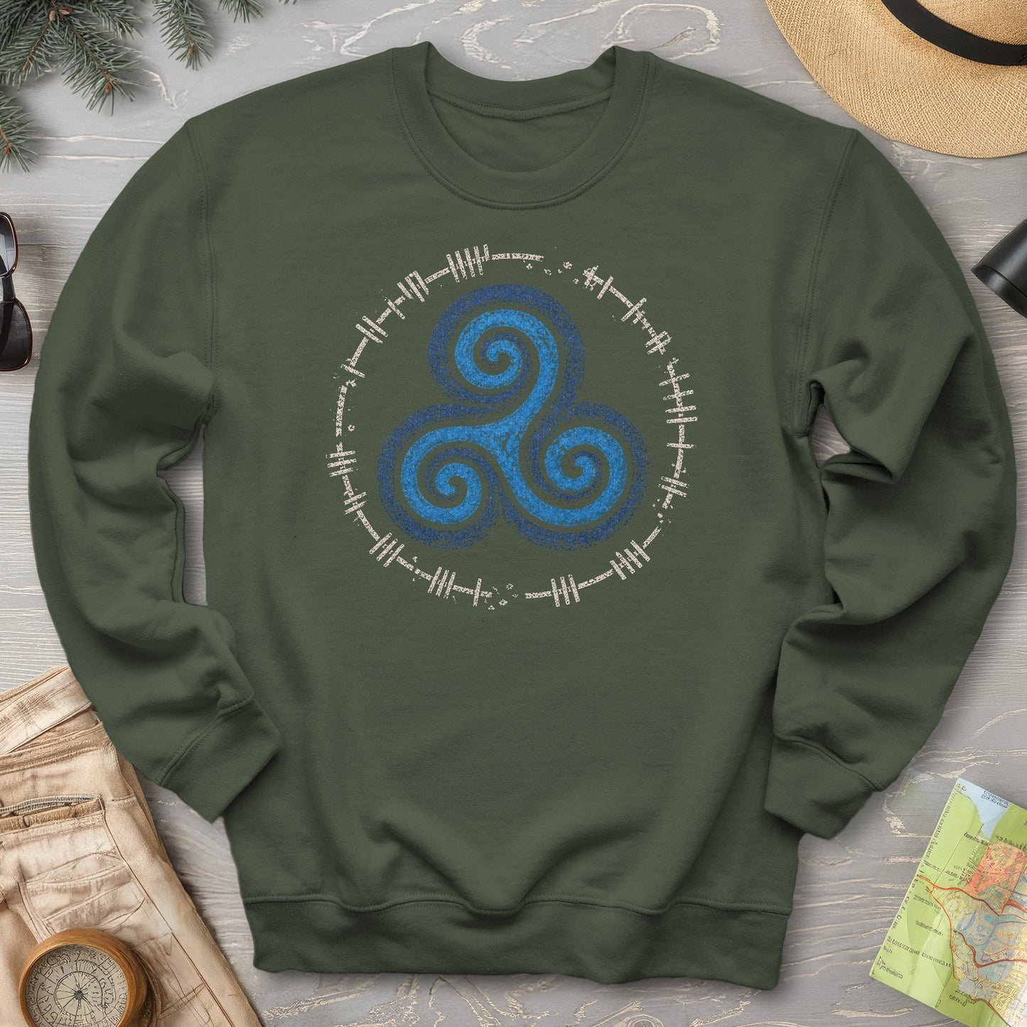 Celtic Triskele Sweatshirt
