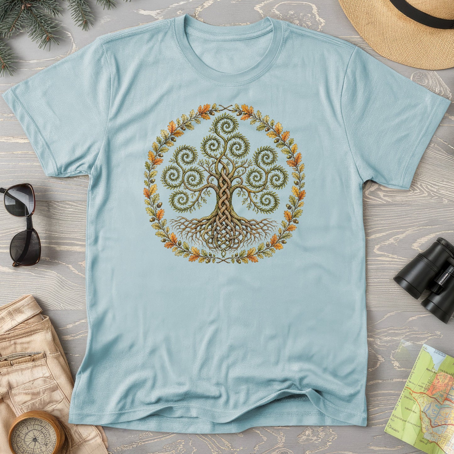 Triskele Tree Of Life T-Shirt