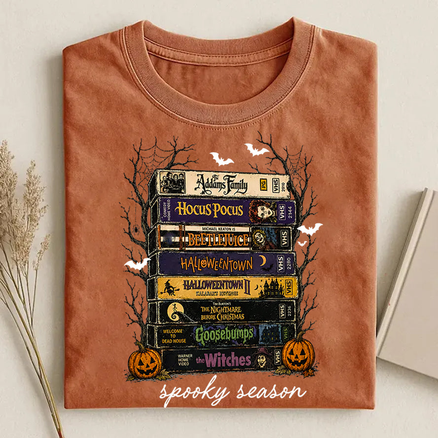 Vintage Halloween VHS  T-shirt