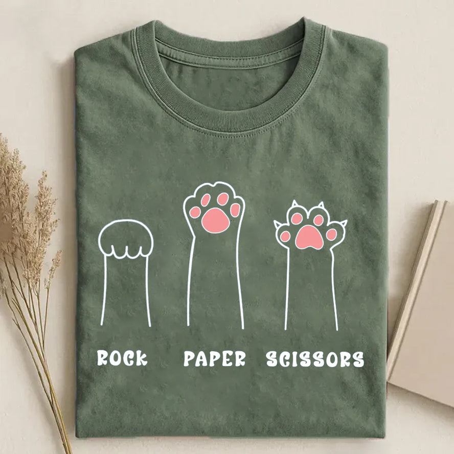 Funny Cat Paw T-shirt