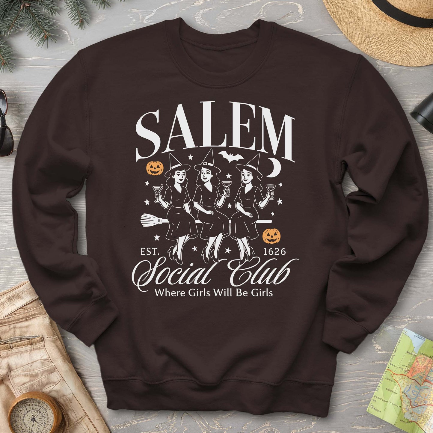 Salem Social Club Retro 50's Sweatshirt