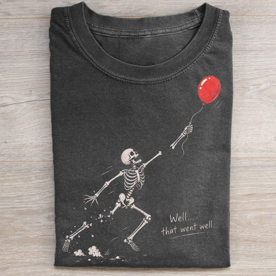 Skeleton Lost Balloon T-shirt