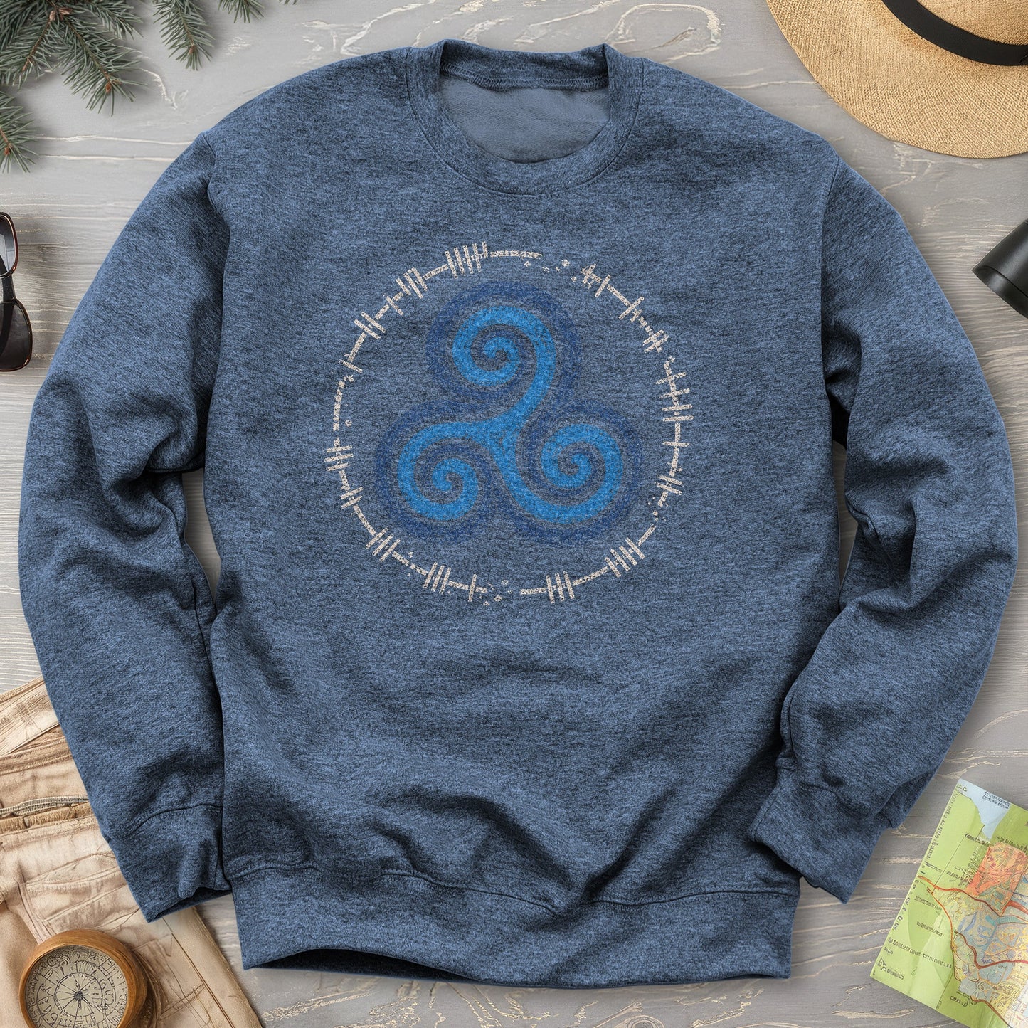 Celtic Triskele Sweatshirt
