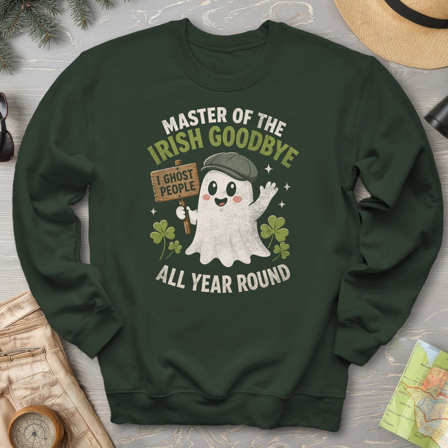 Irish Goodbye Ghost Sweatshirt