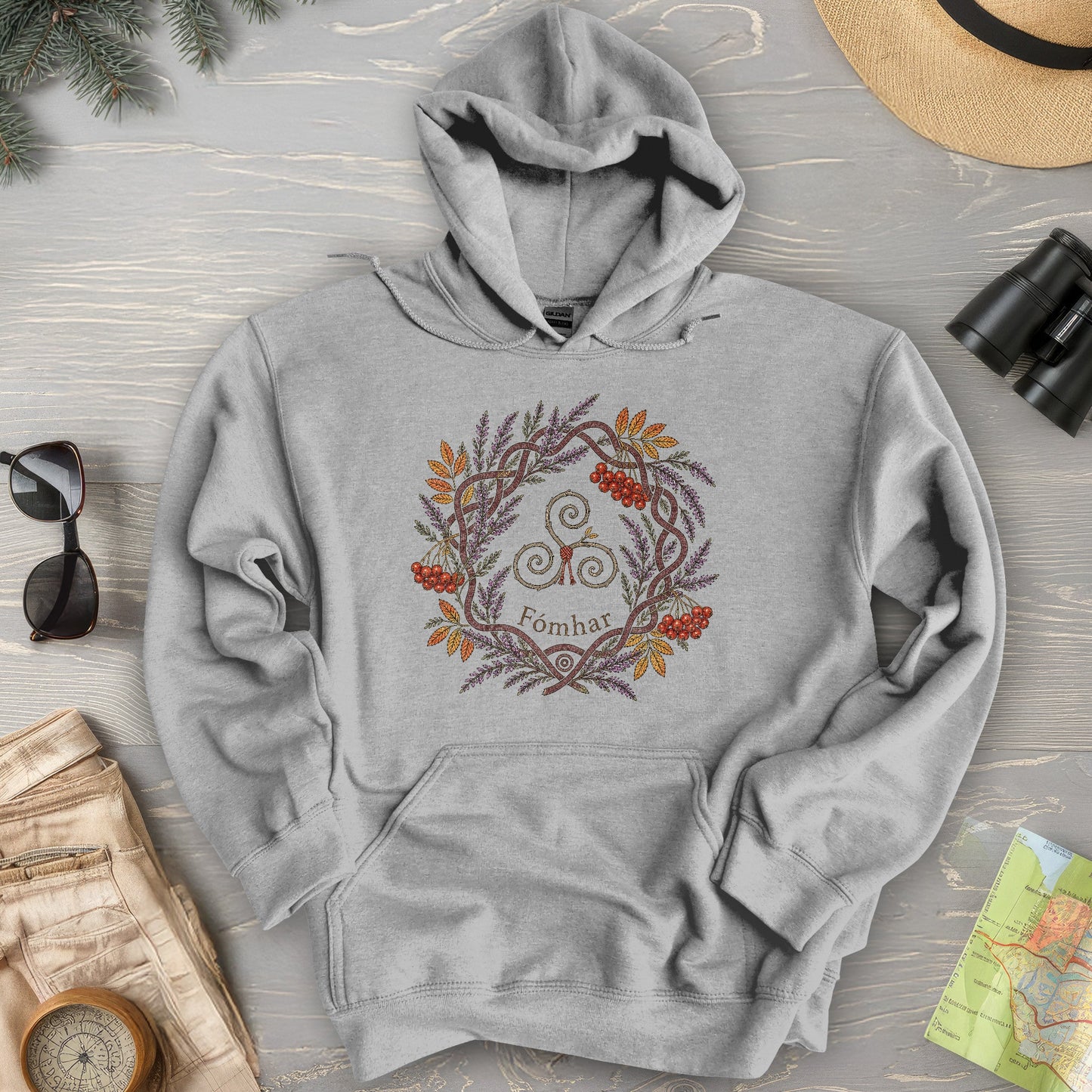 Fómhar Triskele Hoodie