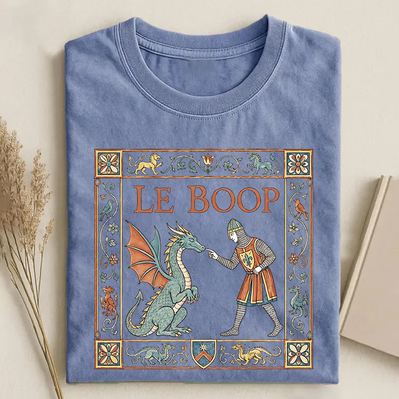 Le Boop Dragon Medieval T-Shirt