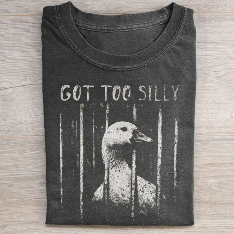 Funny Silly Goose Meme T-shirt