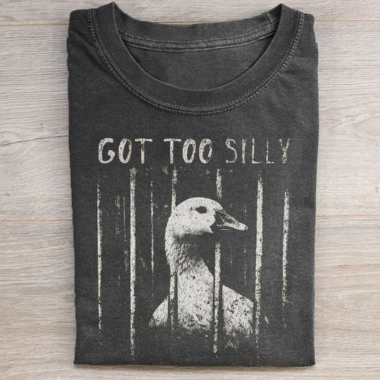 Funny Silly Goose Meme T-shirt