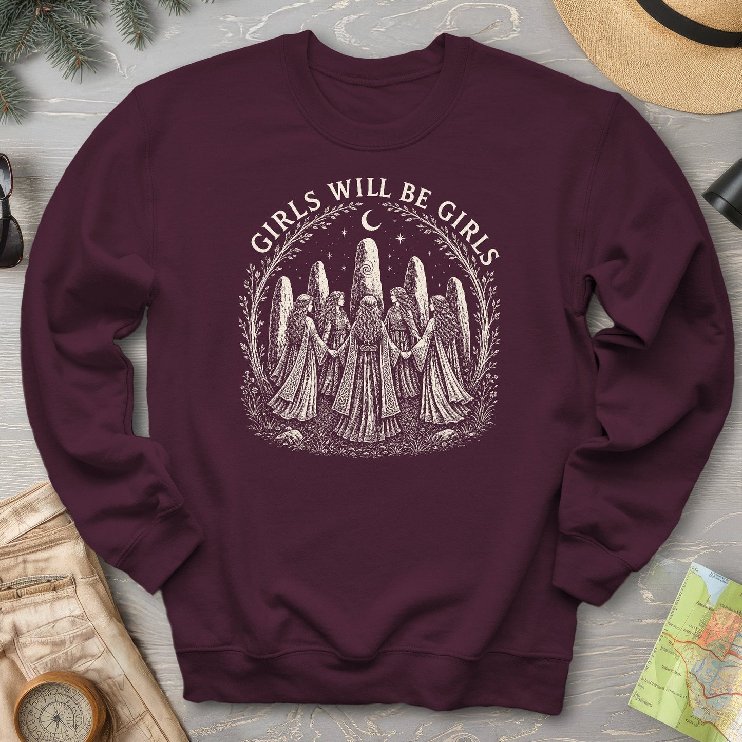 Girls Will Be Girls Sweatshirt