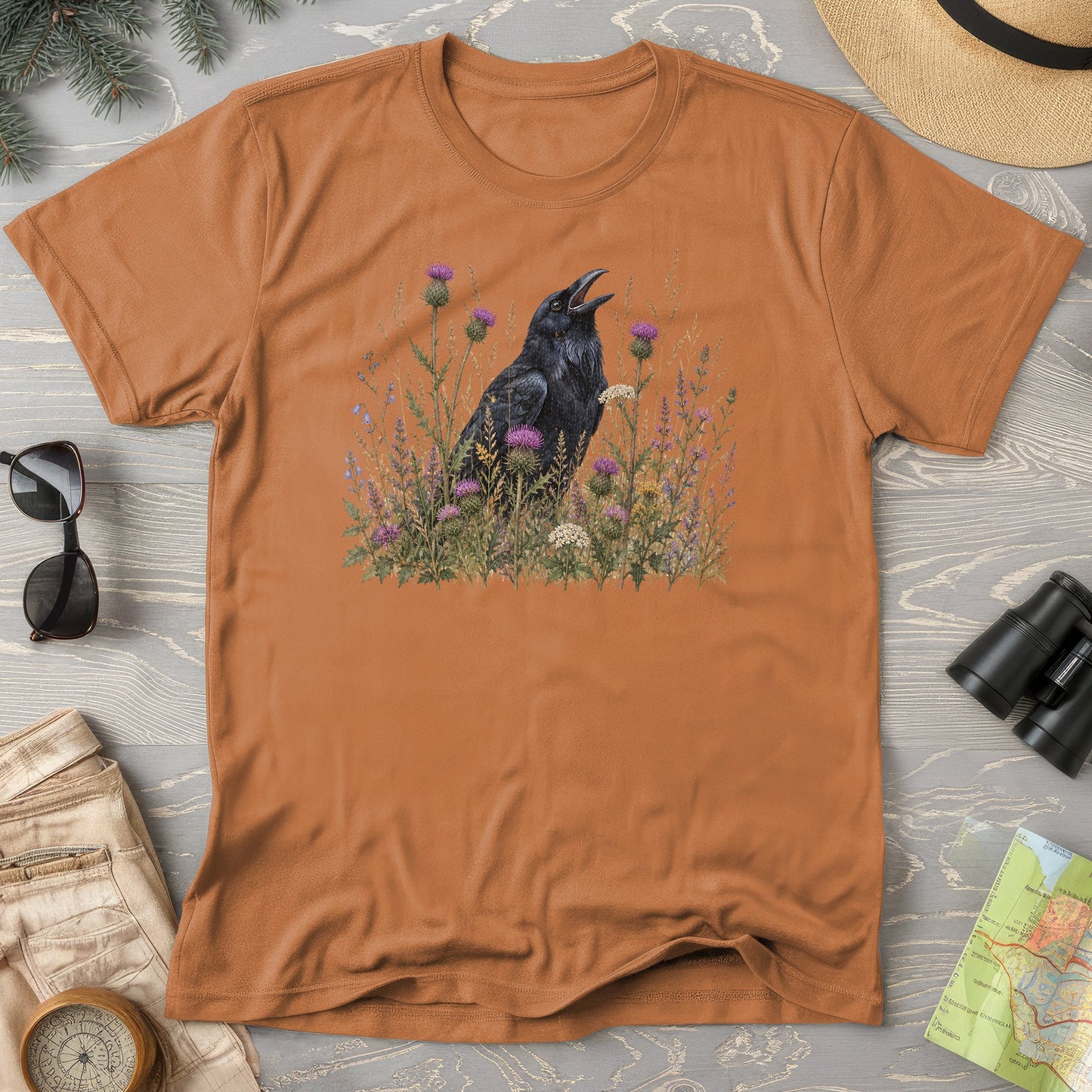 Botanical Raven T-Shirt