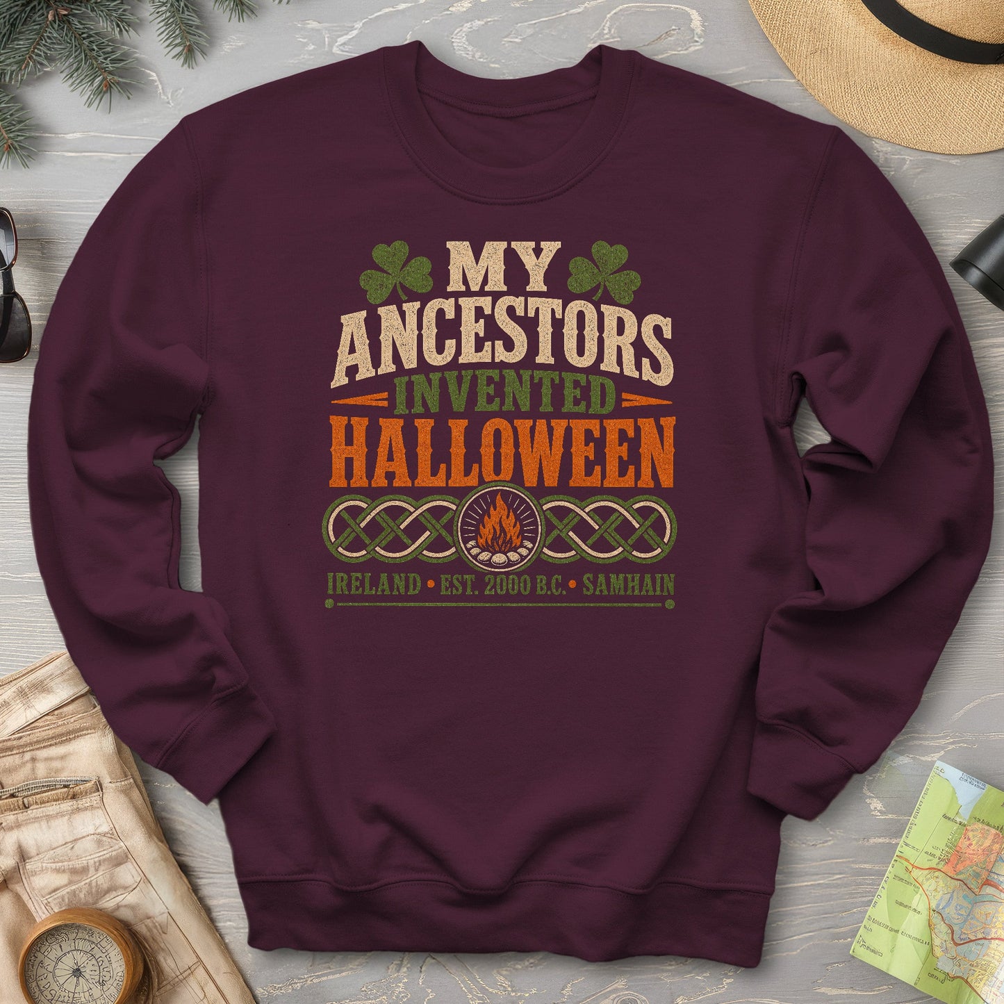 Irish Ancestors Halloween Sweatshirt