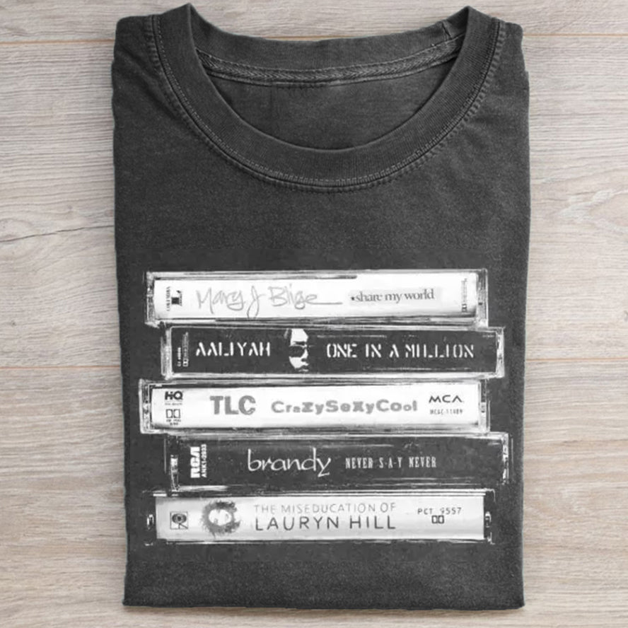 Retro R&B Cassette Tape Shirt
