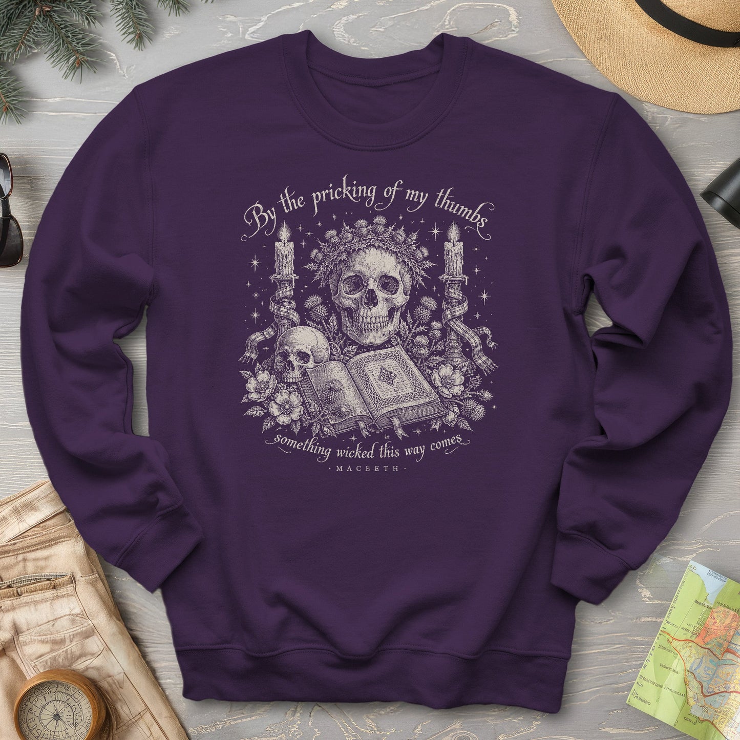 Macbeth Pricking Of My Thumbs Sweatshirt