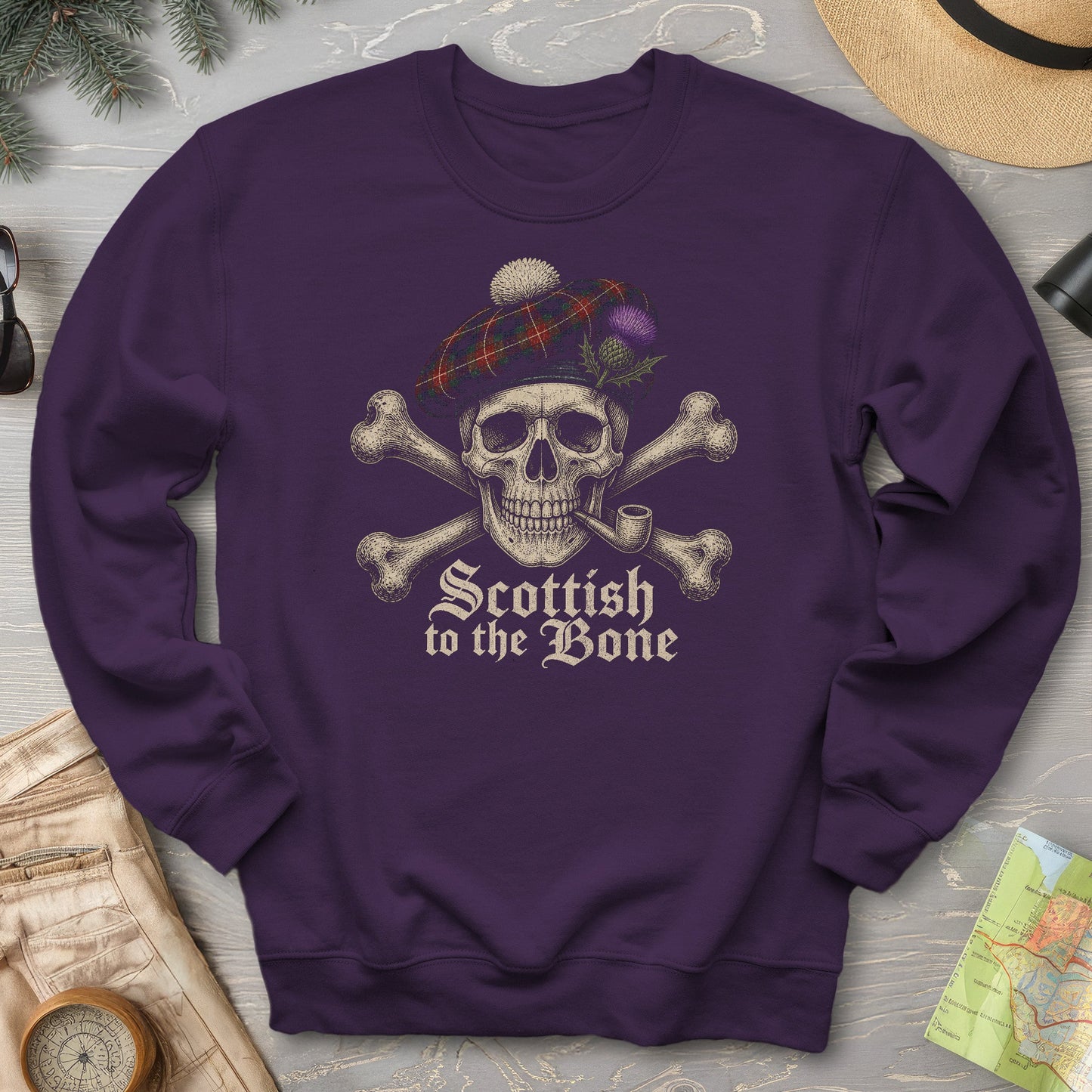 Scottish Crossbones Sweatshirt