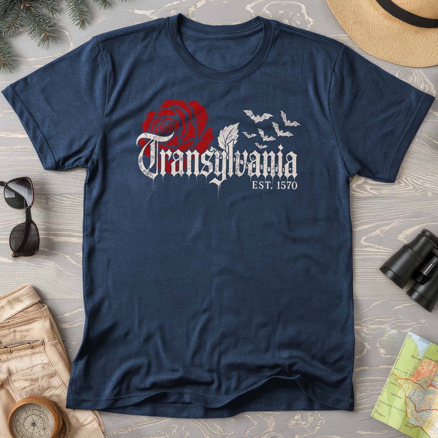 Transylvania Gothic Rose T-Shirt