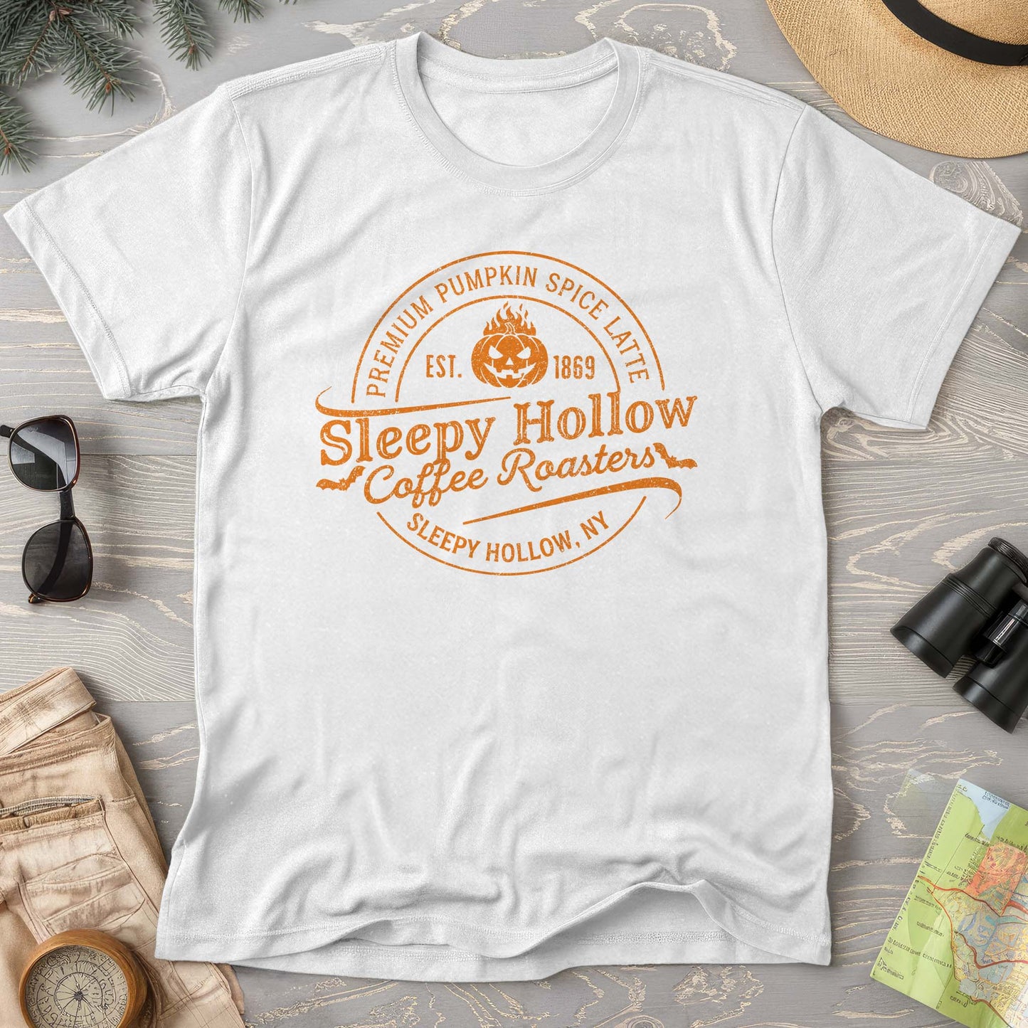 Sleepy Hollow Coffee Roasters Badge T-Shirt