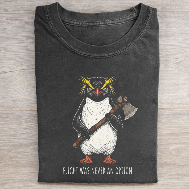 Flight Was Never an Option T-shirt