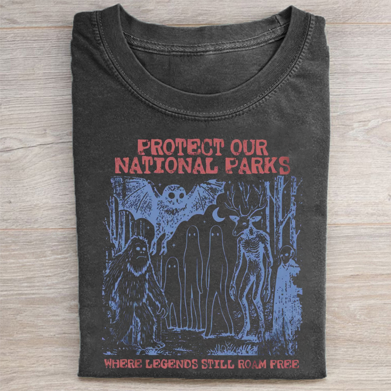 Cryptid National Parks T-shirt