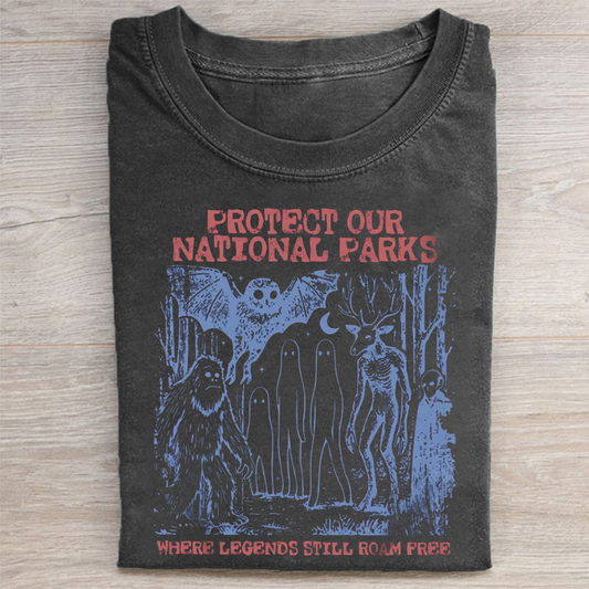 Cryptid National Parks T-shirt