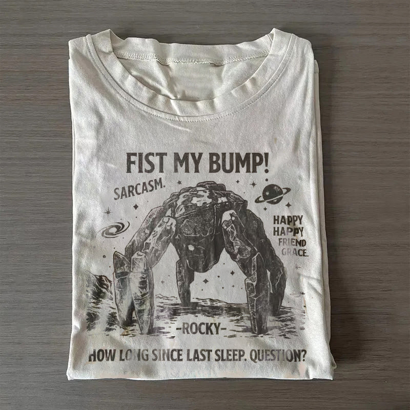 Project Hail Mary Rocky Alien Graphic T-Shirt