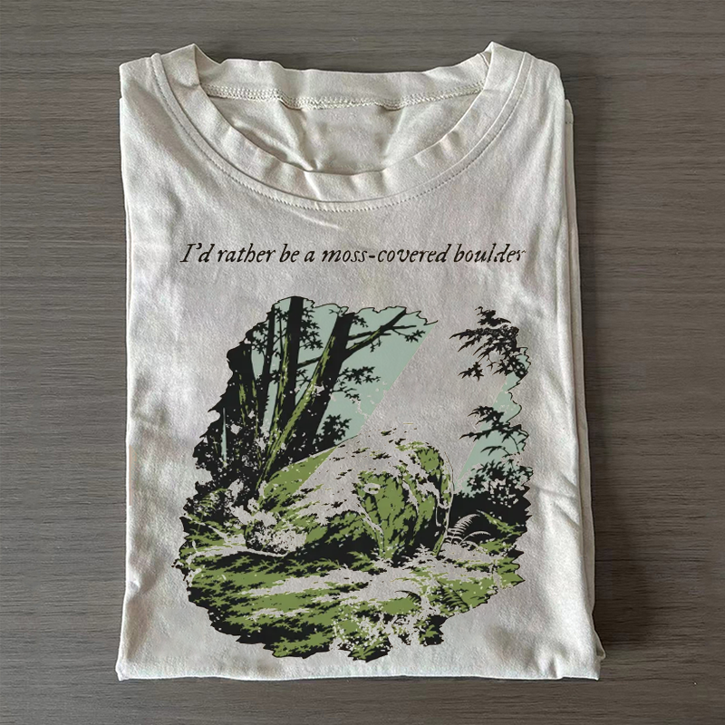 Moss Covered Boulder T-shirt