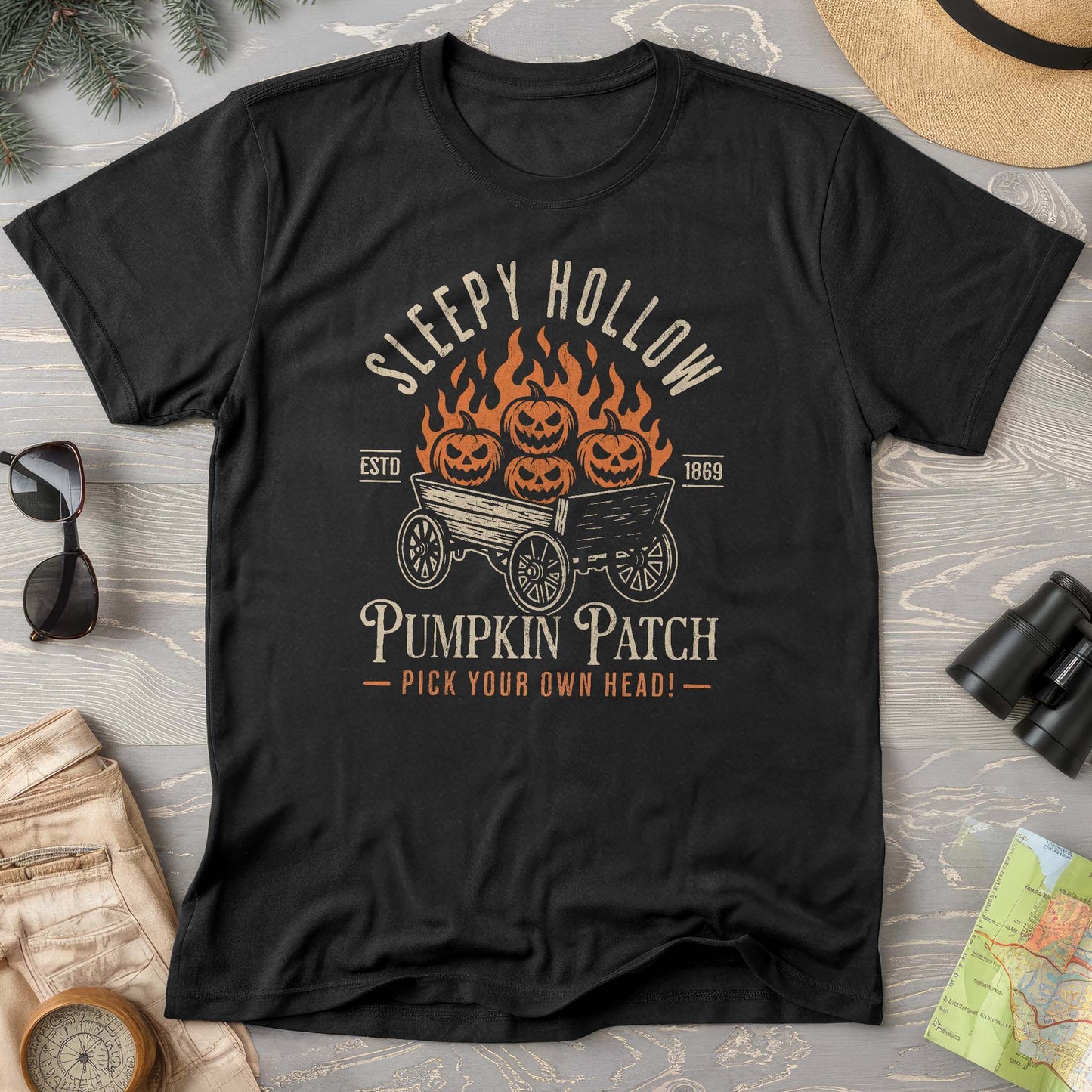 Sleepy Hollow Pumpkin Patch T-Shirt