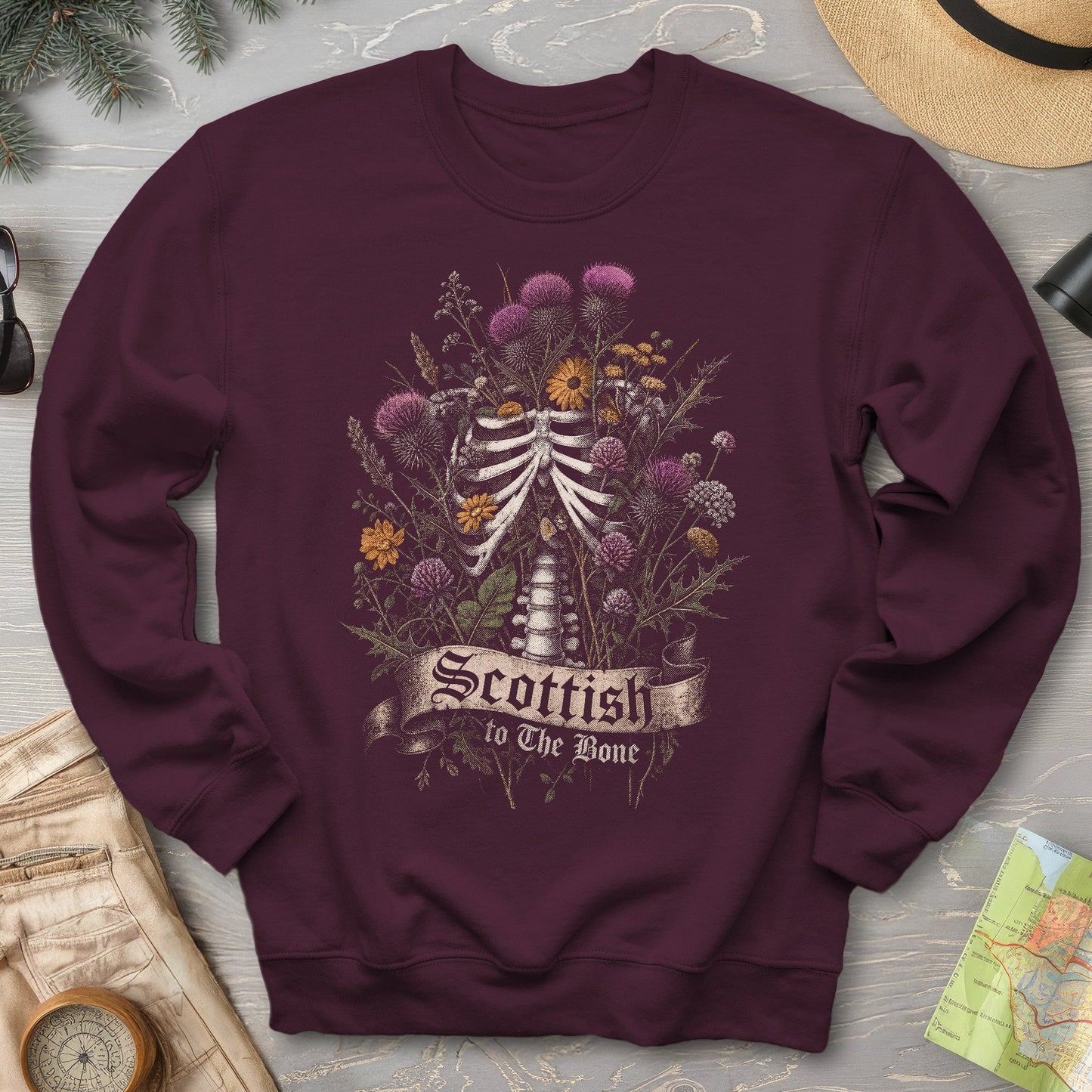 Scottish Bone Bouquet Sweatshirt