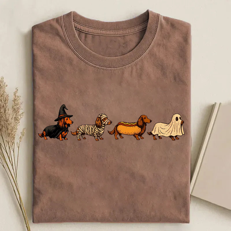 Halloween Wiener Dog T-shirt