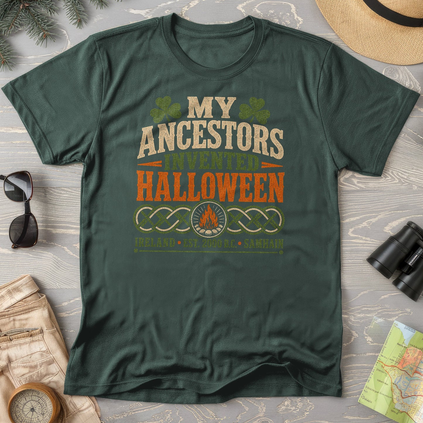 Irish Ancestors Halloween T-Shirt