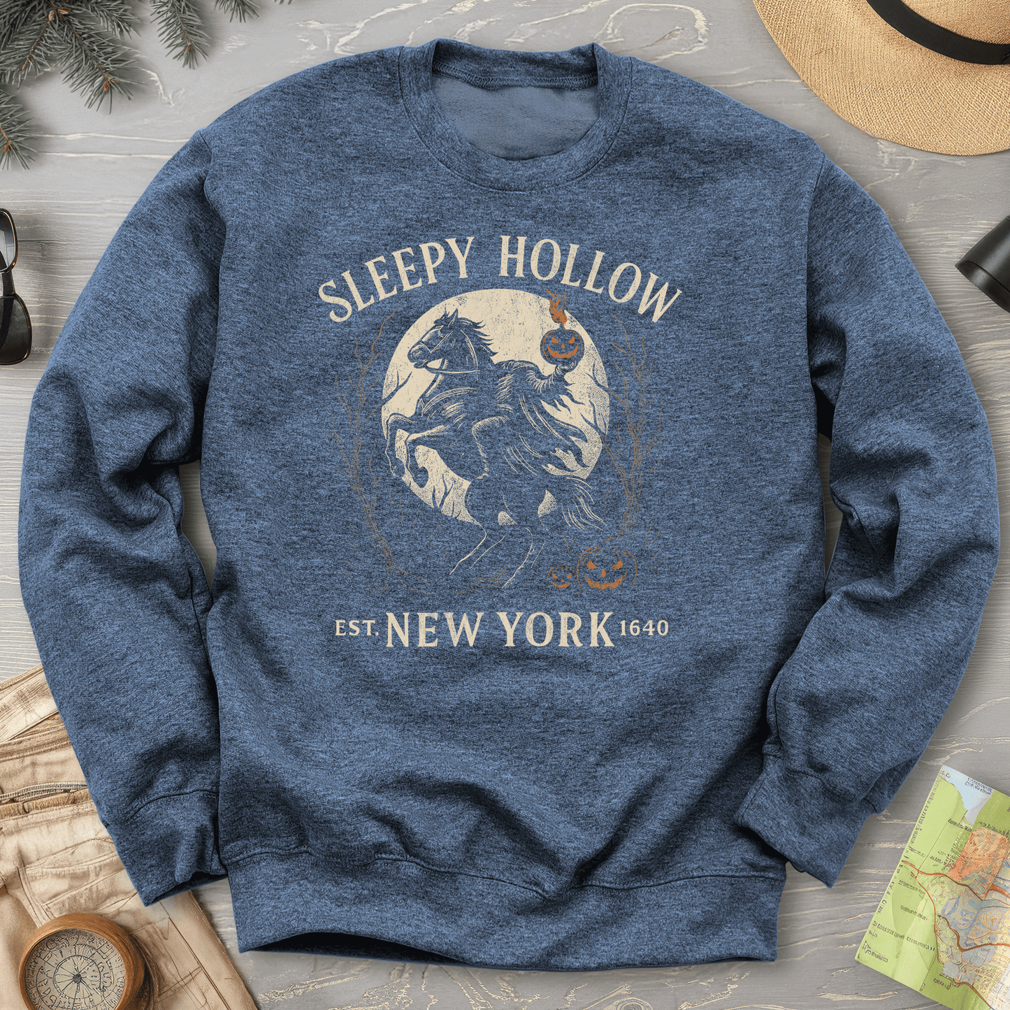 Sleepy Hollow New York Dark Sweatshirt