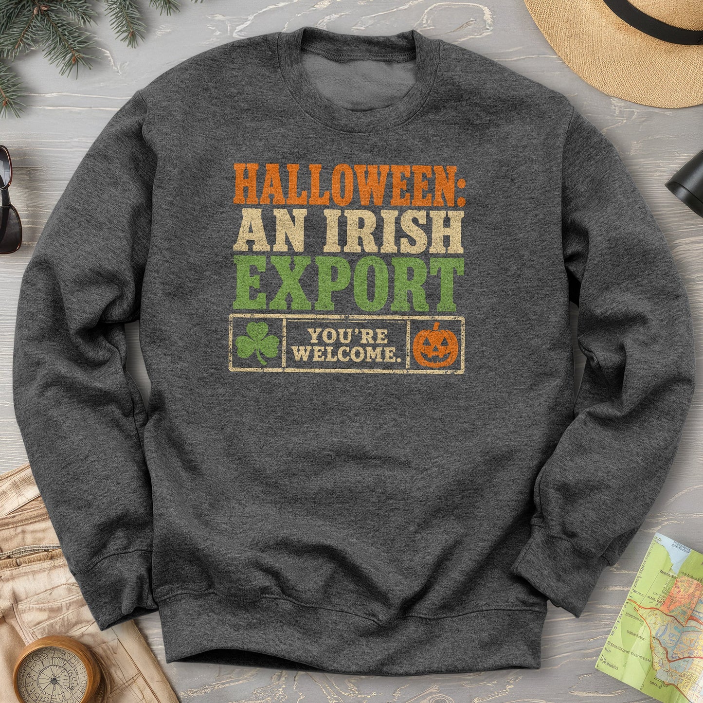 Irish Export Halloween Sweatshirt
