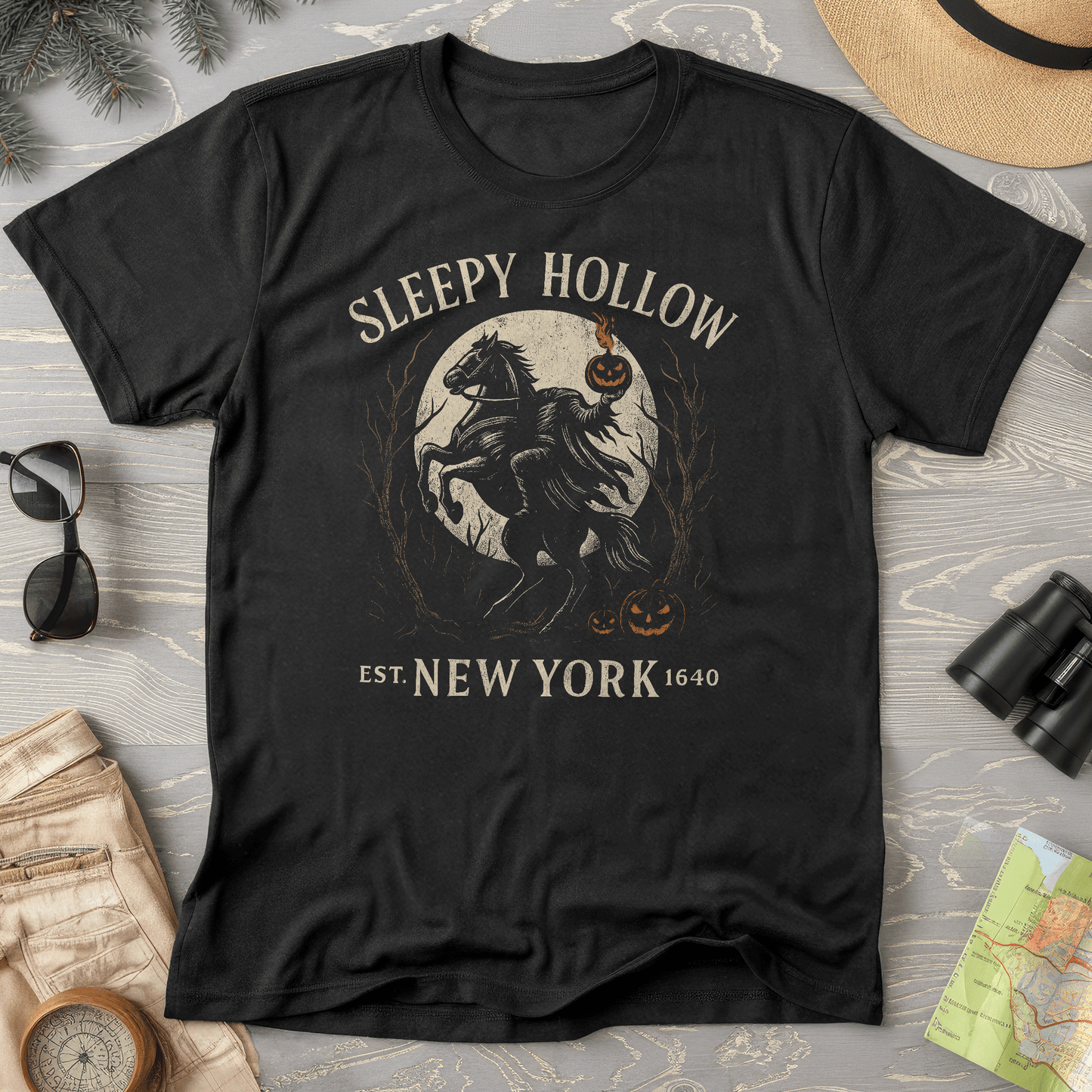 Sleepy Hollow New York Dark T-Shirt