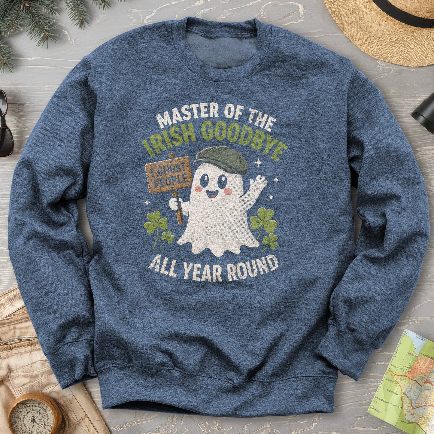 Irish Goodbye Ghost Sweatshirt