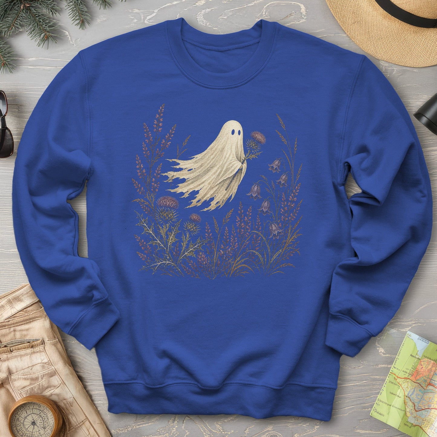 Thistle Ghost Florals Sweatshirt