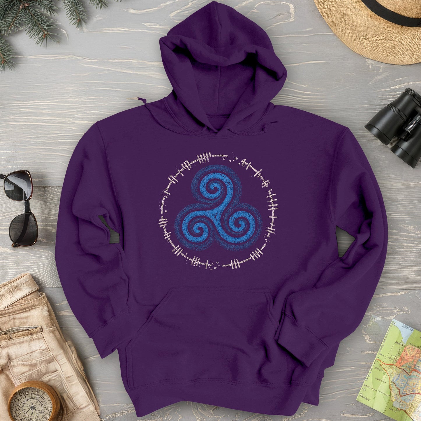Celtic Triskele Hoodie