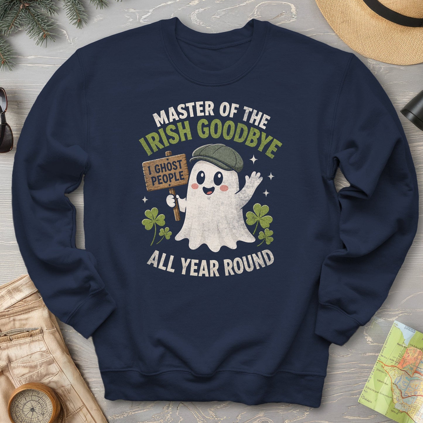 Irish Goodbye Ghost Sweatshirt
