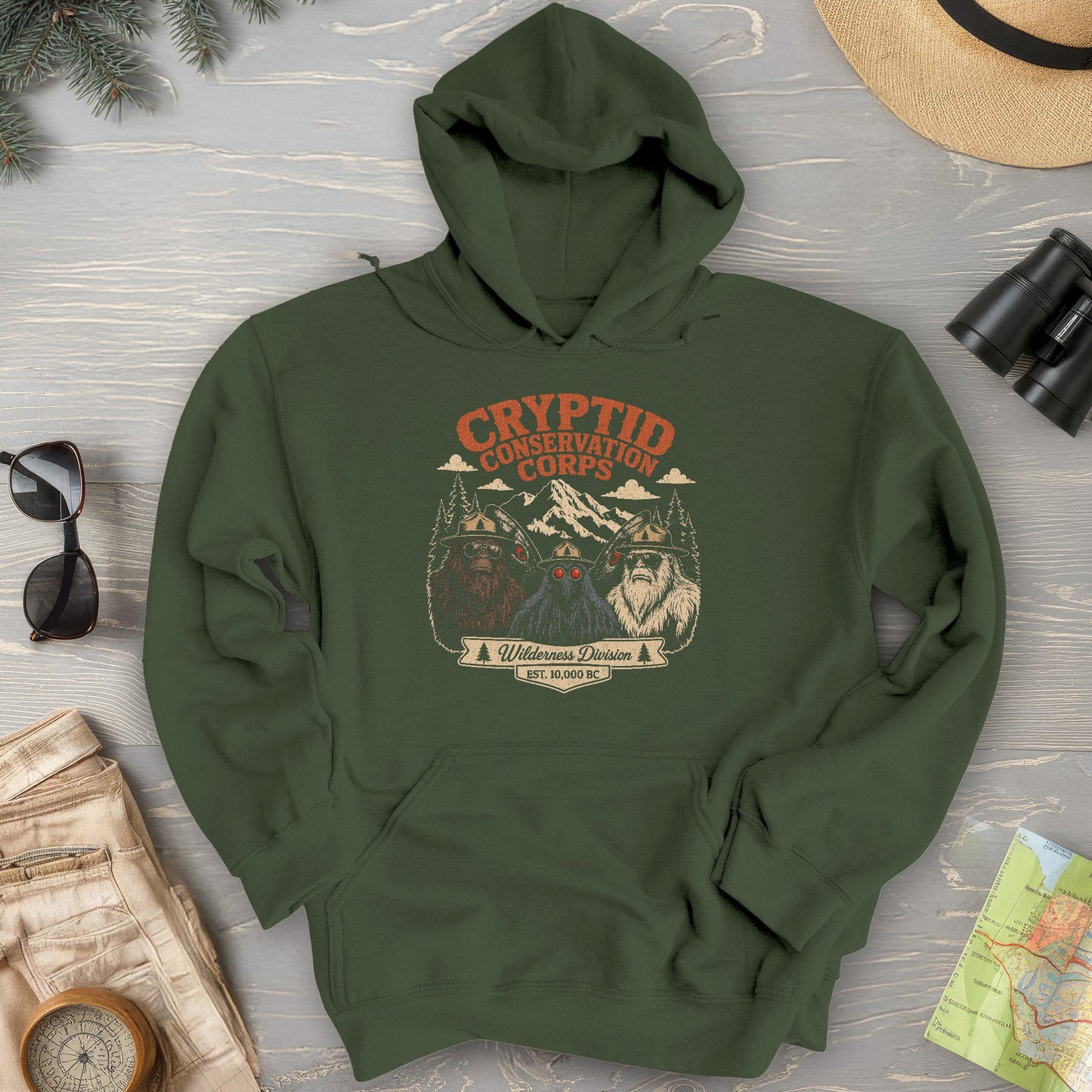 Cryptid Conservation Corps Hoodie