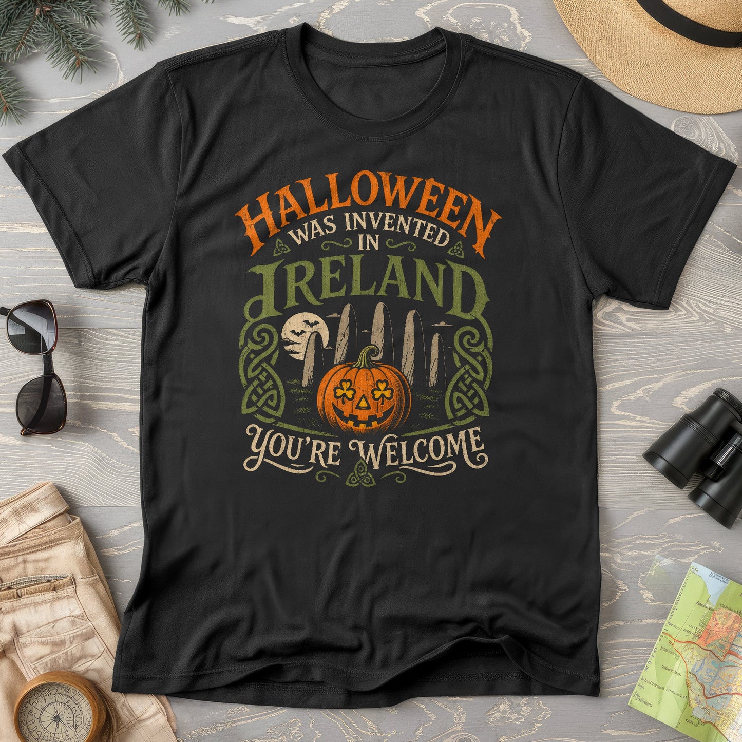 Invented In Ireland Halloween T-Shirt