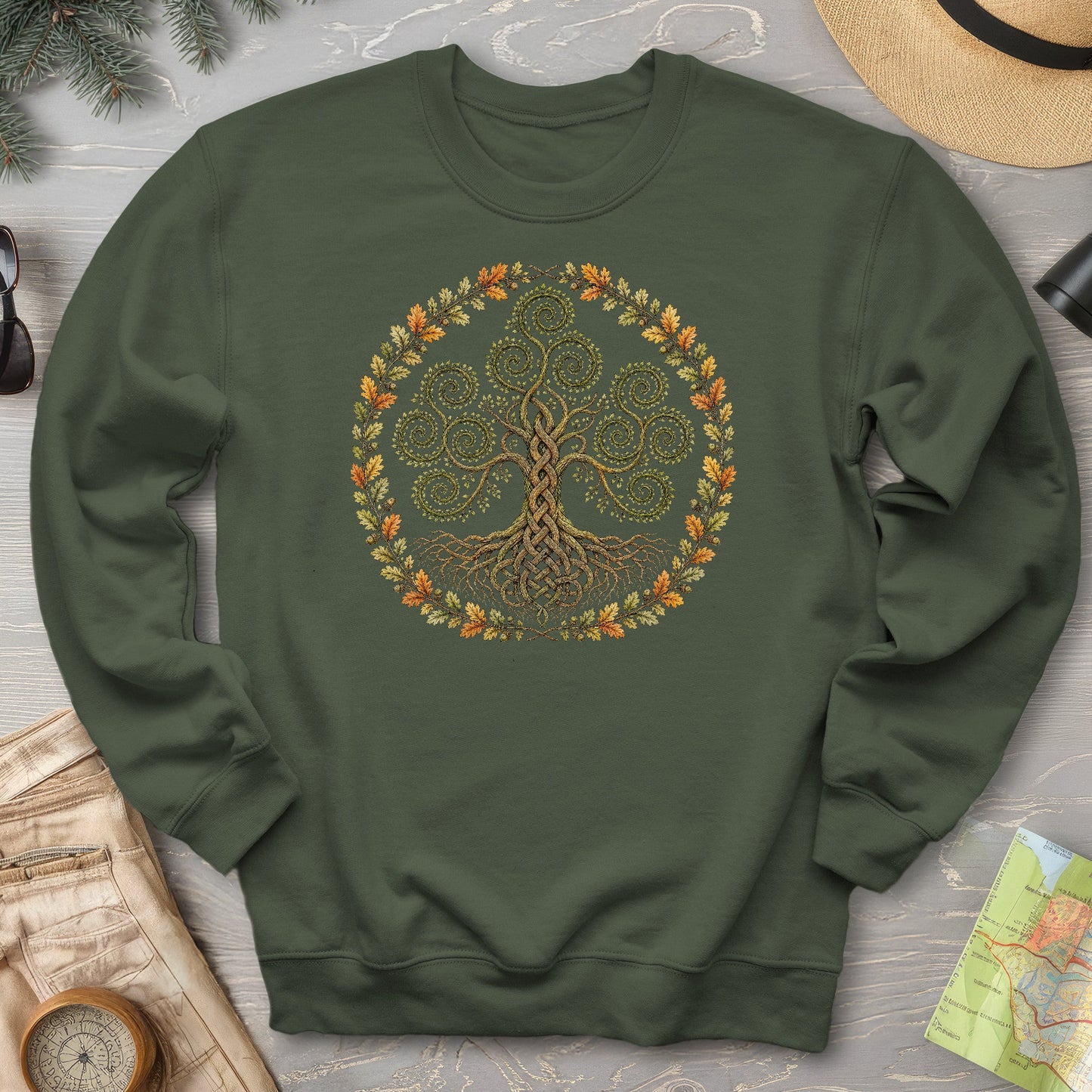 Triskele Tree Of Life Sweatshirt